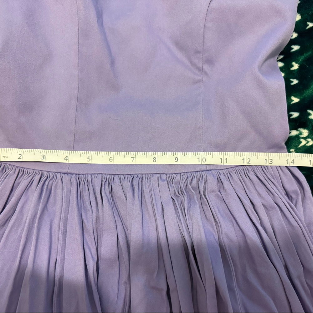 Pinup Couture Lavender Casual Dress - Picture 4 of 6